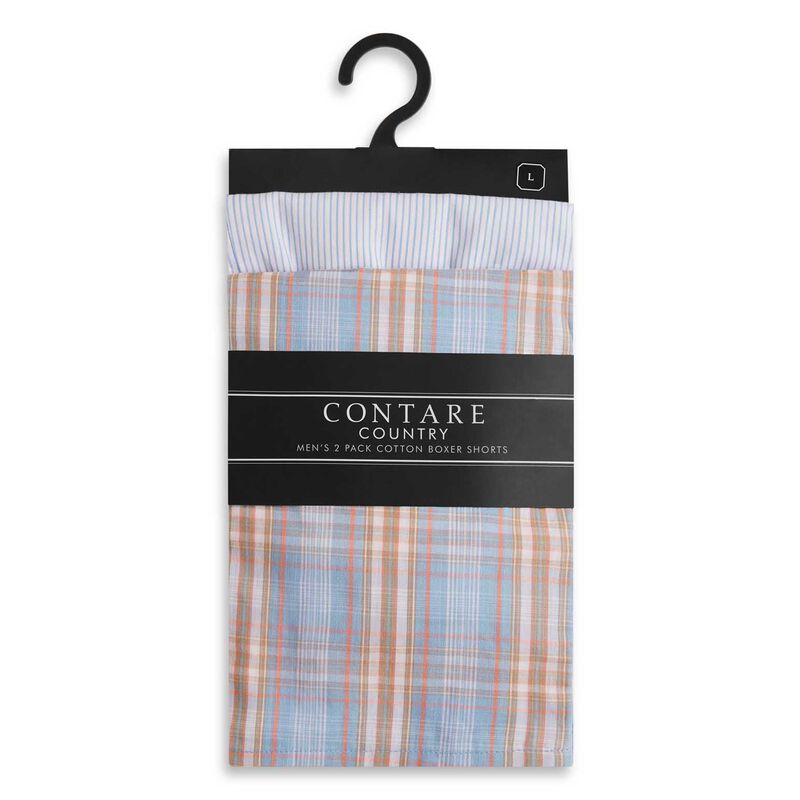 Contare Country Cotton 2 Pack Boxers image number 2